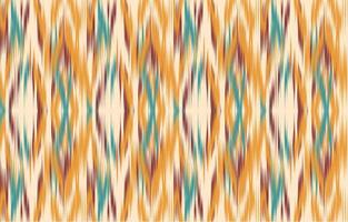 Ethnic abstract ikat art. Aztec ornament print. geometric ethnic pattern seamless color oriental. Design for background ,curtain, carpet, wallpaper, clothing, wrapping, Batik. vector
