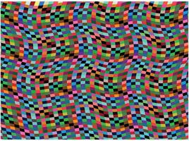 Abstract minimal wave pattern background vector