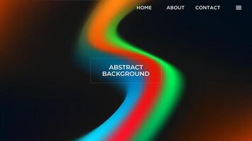 ABSTRACT DARK BACKGROUND ELEGANT GRADIENT MESH SMOOTH LIQUID COLORFUL DESIGN TEMPLATE GOOD FOR MODERN WEBSITE, WALLPAPER, COVER DESIGN vector