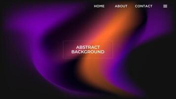 ABSTRACT DARK BACKGROUND ELEGANT GRADIENT MESH SMOOTH LIQUID COLORFUL DESIGN TEMPLATE GOOD FOR MODERN WEBSITE, WALLPAPER, COVER DESIGN vector