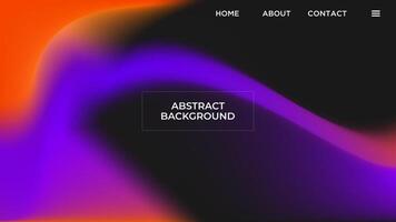 ABSTRACT DARK BACKGROUND ELEGANT GRADIENT MESH SMOOTH LIQUID COLORFUL DESIGN TEMPLATE GOOD FOR MODERN WEBSITE, WALLPAPER, COVER DESIGN vector