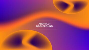 ABSTRACT PURPLE ORANGE BACKGROUND ELEGANT GRADIENT MESH SMOOTH LIQUID COLORFUL DESIGN TEMPLATE GOOD FOR MODERN WEBSITE, WALLPAPER, COVER DESIGN vector