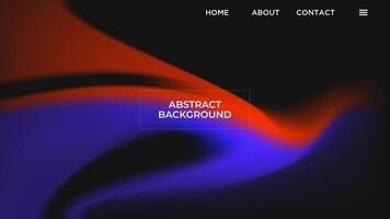 ABSTRACT DARK BACKGROUND ELEGANT GRADIENT MESH SMOOTH LIQUID COLORFUL DESIGN TEMPLATE GOOD FOR MODERN WEBSITE, WALLPAPER, COVER DESIGN vector
