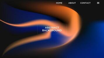 ABSTRACT DARK BACKGROUND ELEGANT GRADIENT MESH SMOOTH LIQUID COLORFUL DESIGN TEMPLATE GOOD FOR MODERN WEBSITE, WALLPAPER, COVER DESIGN vector