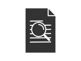 Illustration a icon depicting documents, suitable for web and mobile applications, isolated for use in graphic and design. vector