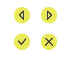 Hamburger menu icon, buttons for website, UI navigation, mobile app, presentation. design elements and user Interface icons. vector