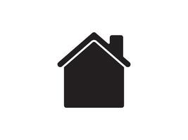 Icon a house representation, isolated against a clean background. This simple symbol evokes a sense of warmth and security, embodying the concept of home. vector