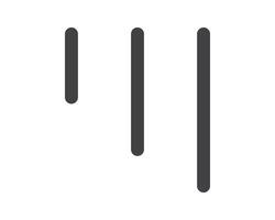 Hamburger menu icon, buttons for website, UI navigation, mobile app, presentation. design elements and user Interface icons. vector