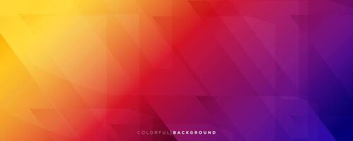 Colorful modern background. Gradient color background. Horizontal banner template for creative industry. vector