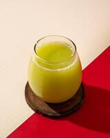 Kedondong fruit juice is a source of antioxidants, vitamin C and vitamin A which play an important role in maintaining the health and function of white blood cells. photo