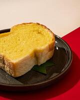 Steamed bread is a type of bread, usually made from wheat, which is made by steaming it with butter photo