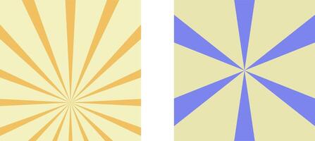 sunburst abstract background vector