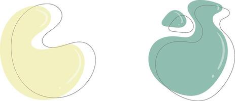 blob model 3d vector