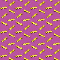 Seamless pattern with hipster style 80 90s vector