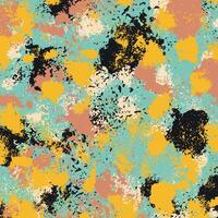 Colorful abstract grunge background design. Brush stroke drops splatter backdrop vector