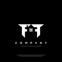 Abstract FF Home Symbol vector