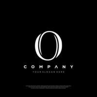 Elegance in Simplicity Letter O vector