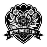 happy mother's day vector