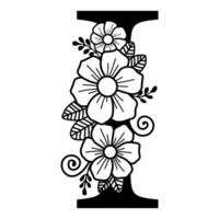 Luxurious Alphabet I vector