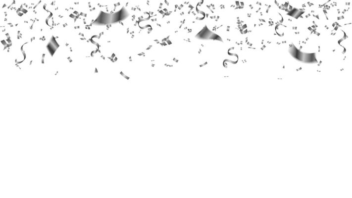 Silver Confetti Vector Art, Icons, and Graphics for Free Download