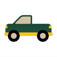 Flat colorful car icon element asset design vector