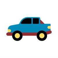 Flat colorful car icon element asset design vector