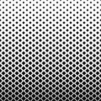Black and white repeating diagonal square pattern background design vector