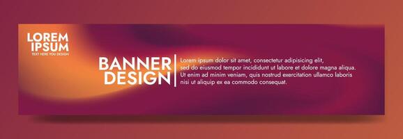 Impactful abstract mesh blur banner boasts a smooth, geometric flow of blurred mesh waves in crimson and sunshine, crafting an eye-catching, premium visual experience for promotional use vector