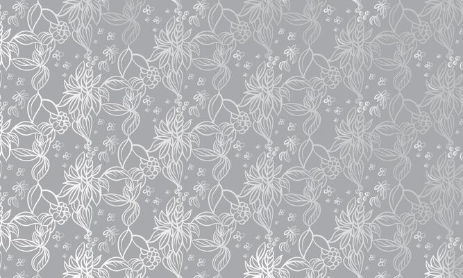 gray floral abstract background