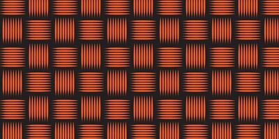 Geometric Webbing: Orange & Black Geometric Webbing: Orange & Black