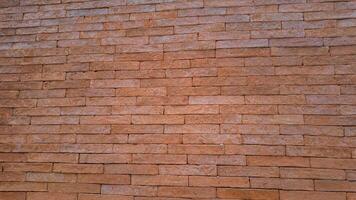 Brickwall background wallpaper orange old pattern architecture texture cement rough surface concrete stone block brickwork material grunge facade solid backdrop masonry outdoor empty mock up interior photo