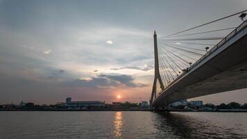 architecture bridge blue sky copy space background wallpaper copy space travel trip tourism river outdoor landmark water building construction modern sunset sunrise built steel view beautiful arch art photo