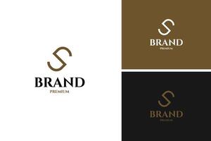 SD letter business logo design template illustration idea vector