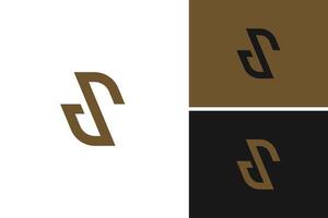 SD letter business logo design template illustration idea vector
