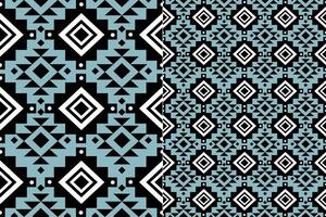 Ethnic abstract ikat art. Aztec ornament print. geometric ethnic pattern seamless color oriental. Design for background ,curtain, carpet, wallpaper, clothing, wrapping, Batik, vector