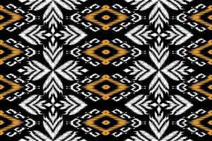 Ethnic abstract ikat art. Aztec ornament print. geometric ethnic pattern seamless color oriental. Design for background ,curtain, carpet, wallpaper, clothing, wrapping, Batik, vector