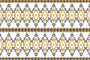 Ethnic abstract ikat art. Aztec ornament print. geometric ethnic pattern seamless color oriental. Design for background ,curtain, carpet, wallpaper, clothing, wrapping, Batik, vector