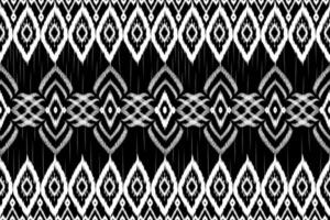 Ethnic abstract ikat art. Aztec ornament print. geometric ethnic pattern seamless color oriental. Design for background ,curtain, carpet, wallpaper, clothing, wrapping, Batik, vector