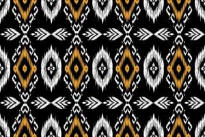 Ethnic abstract ikat art. Aztec ornament print. geometric ethnic pattern seamless color oriental. Design for background ,curtain, carpet, wallpaper, clothing, wrapping, Batik, vector