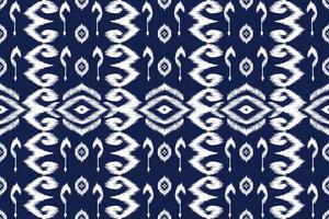 Ethnic abstract ikat art. Aztec ornament print. geometric ethnic pattern seamless color oriental. Design for background ,curtain, carpet, wallpaper, clothing, wrapping, Batik, vector