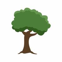 Simple tree icon for park, garden or environment vector