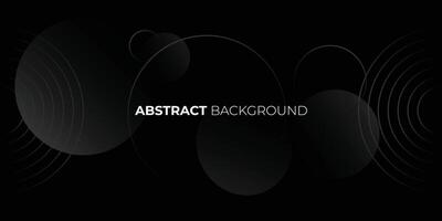 Luxury dark background design for website, poster, brand identity, brochure, presentation template etc. with futuristic geometric shapes. vector
