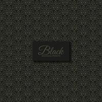 dark ethnic seamless pattern template vector
