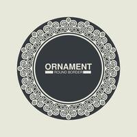 decorative ornament frame background vector