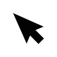 arrow pointer icon design vector