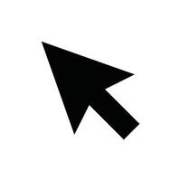arrow pointer icon design vector