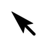 arrow pointer icon design vector