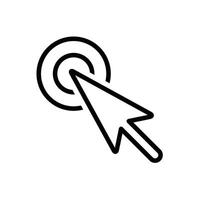 arrow pointer icon design vector