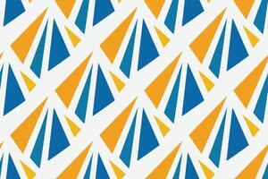 Bright colorful geometric seamless pattern. abstract background with modern minimal shape. Cute geometric line textures. Yellow, green, white color vector