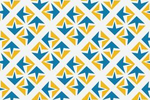 Bright colorful geometric seamless pattern. abstract background with modern minimal shape. Cute geometric line textures. Yellow, green, white color vector
